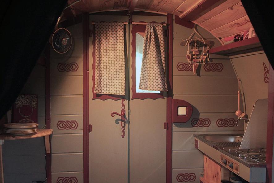 Roulotte Irlandaise Polly Hotel Saint-Vincent-en-Bresse Luaran gambar