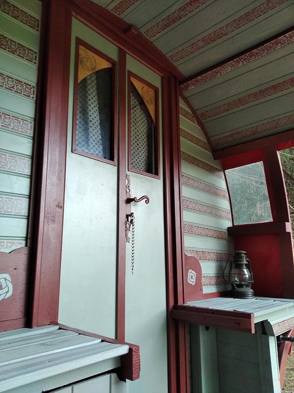 Roulotte Irlandaise Polly Hotel Saint-Vincent-en-Bresse Luaran gambar